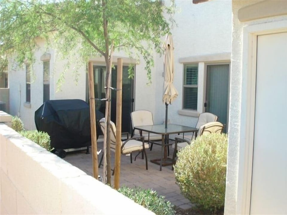 Rear Patio view.