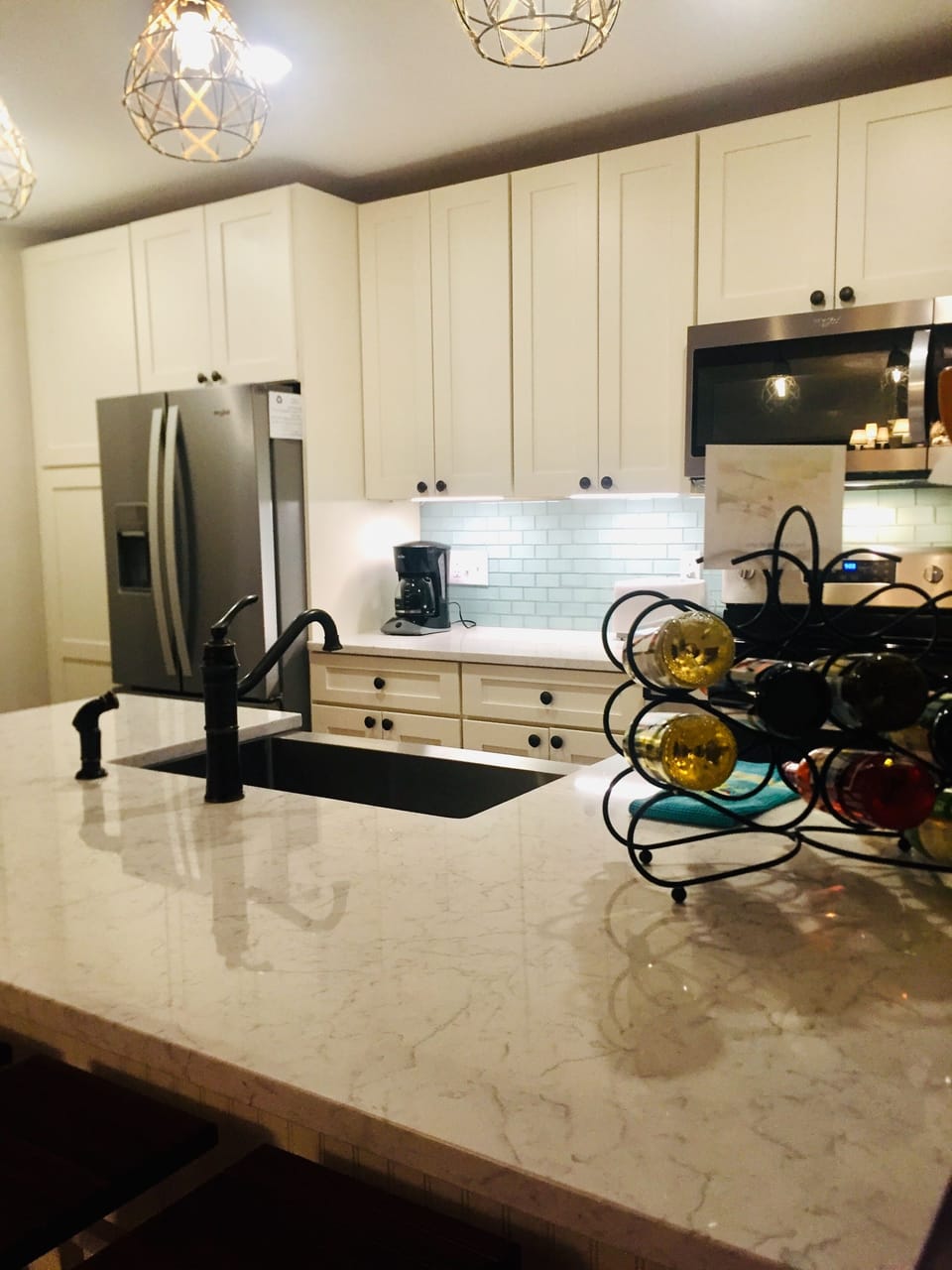 Custom quartz countertops