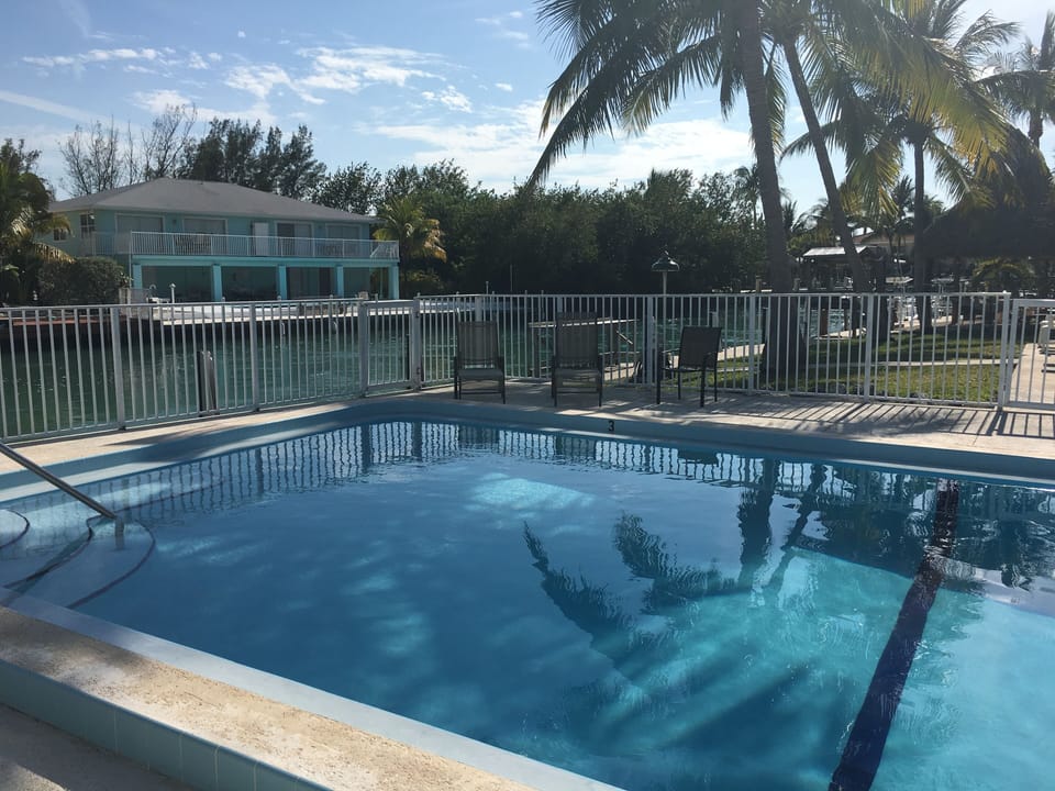 Large freshwater pool
