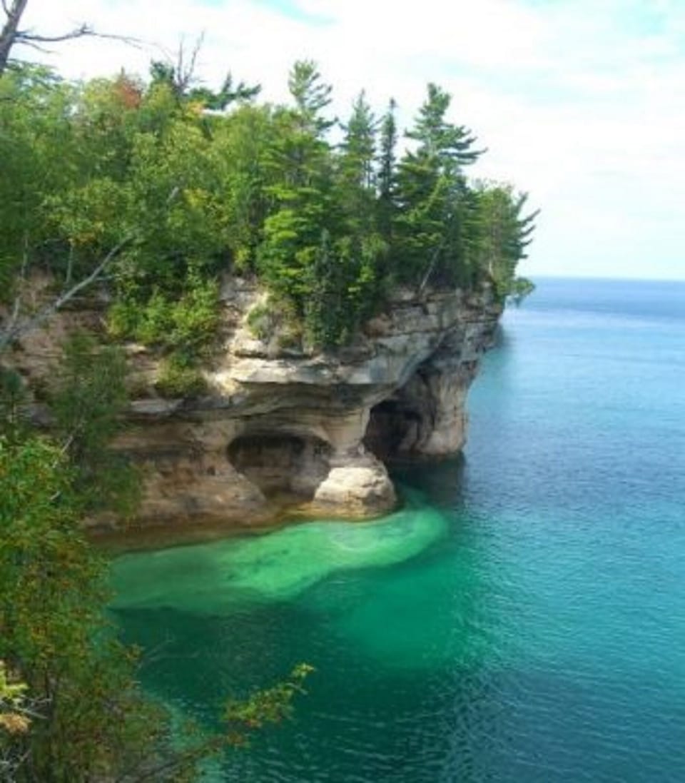 Pictured Rocks National Lake Shore.  Just minutes from the rental!