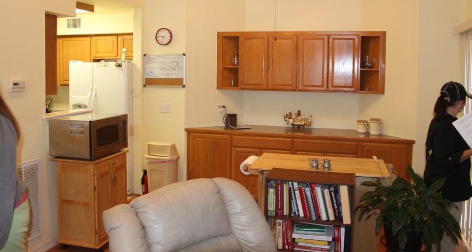 Dining/Kitchen area. 