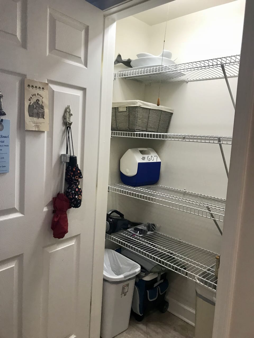 large pantry/storage area