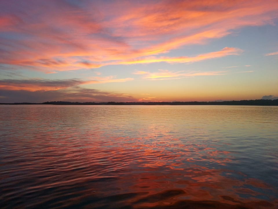 Ocean sunset to remember