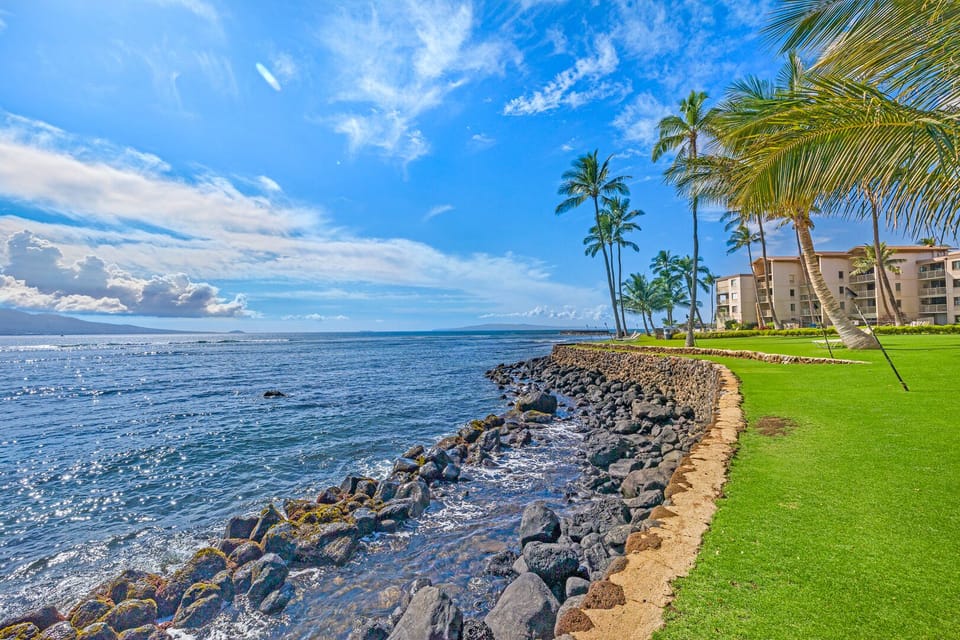 THE SEA TURTLE SANCUARY IS LITERALLY 50' FROM YOUR PRIVATE LANAI. 