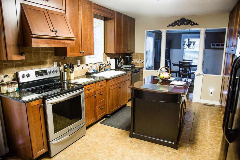 Upgraded kitchen and appliances