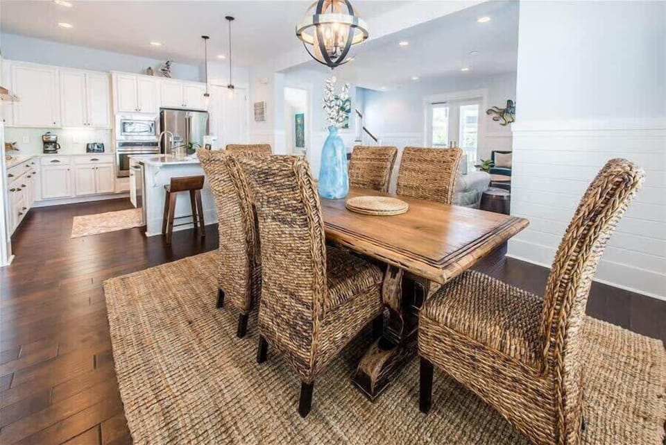 Dining Table Next to Kitchen
