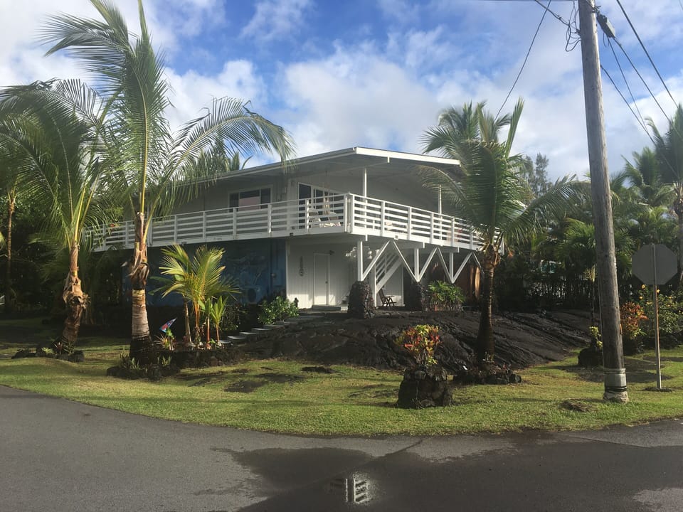 Whale House view on the corner of Kupaoa Road and Paradise Ala Kai