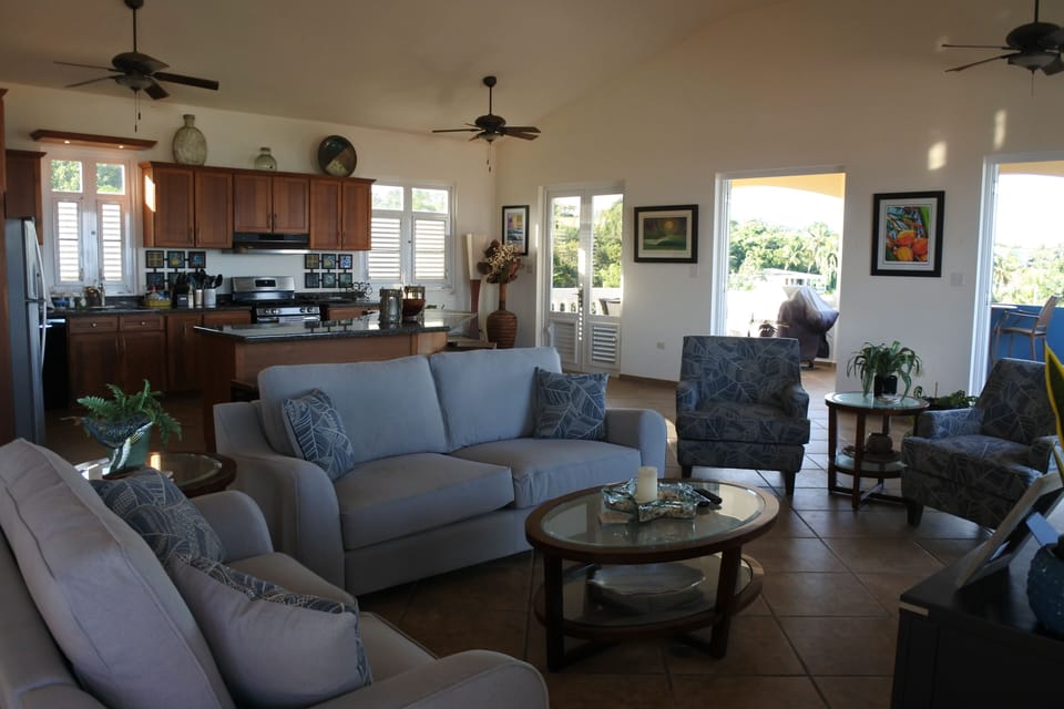 upper living area