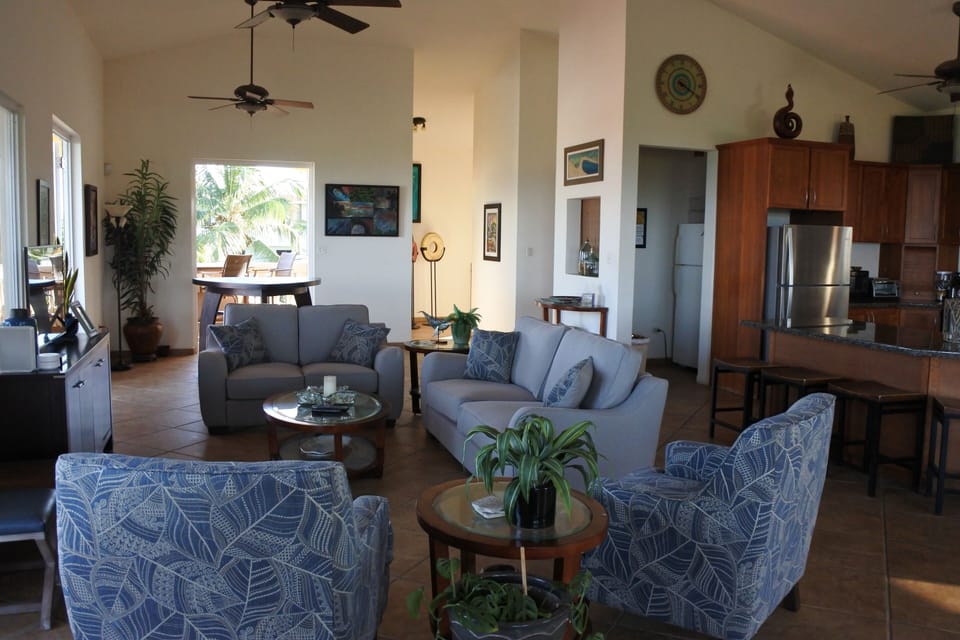 upper living area