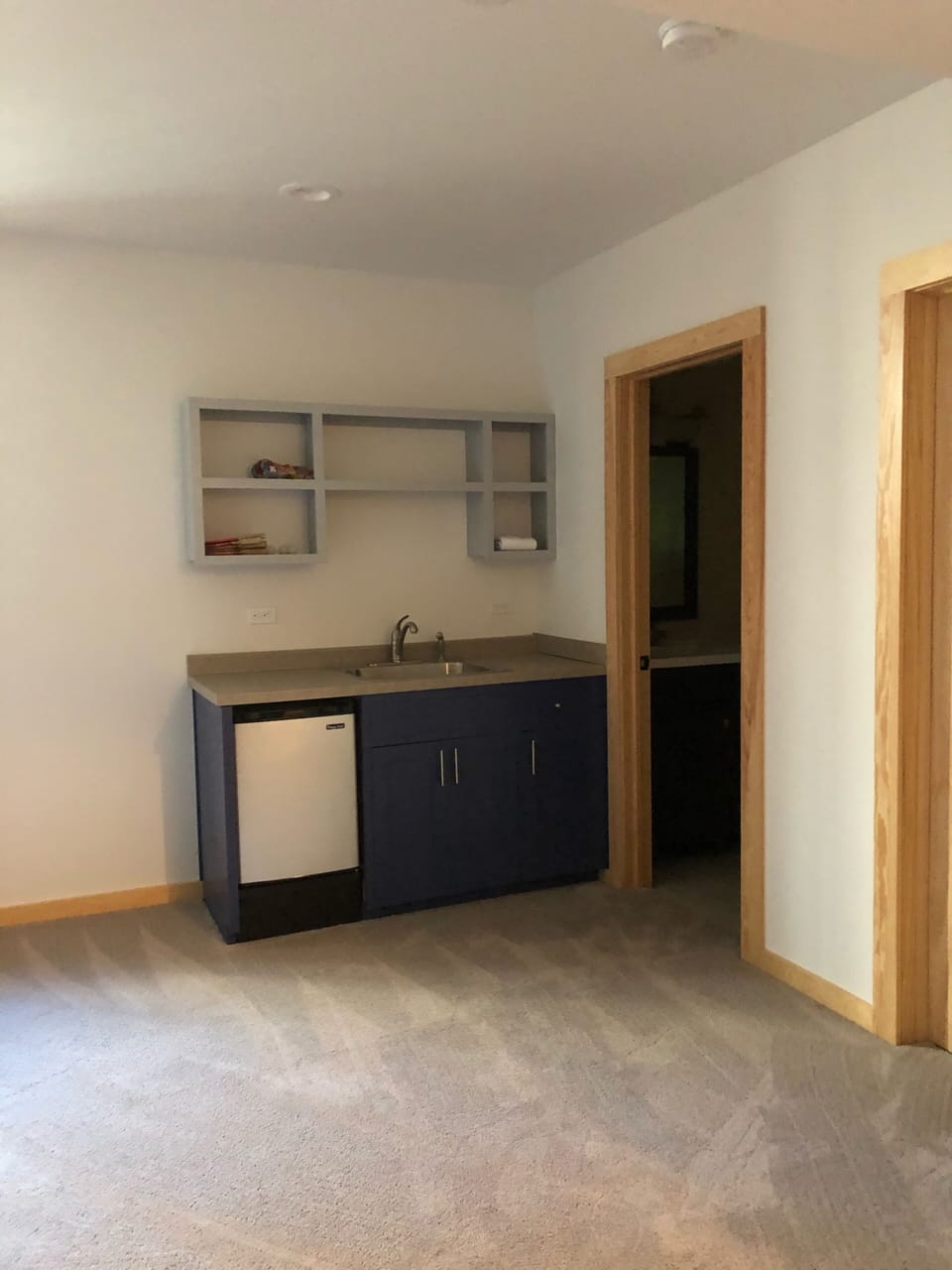 Downstairs wet bar, bath and ping pong!