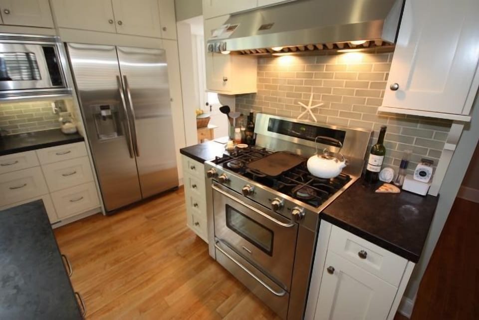 Stainless steel appliances