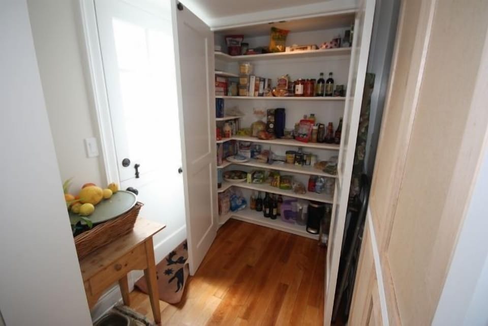 Never at a loss for a place to store all of your delicious finds