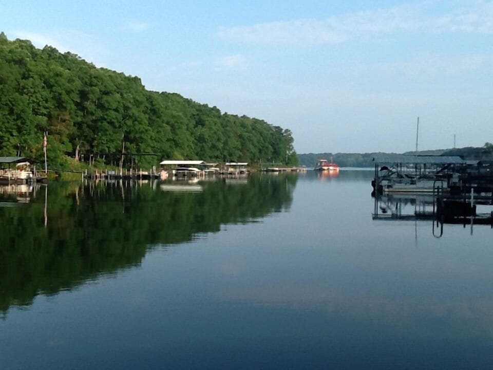Quiet deep water cove