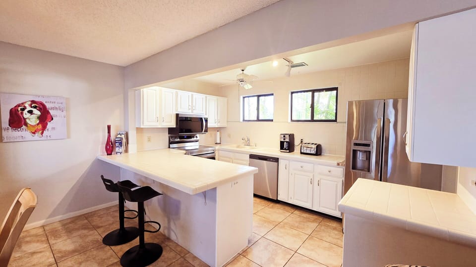 kitchen with counter
