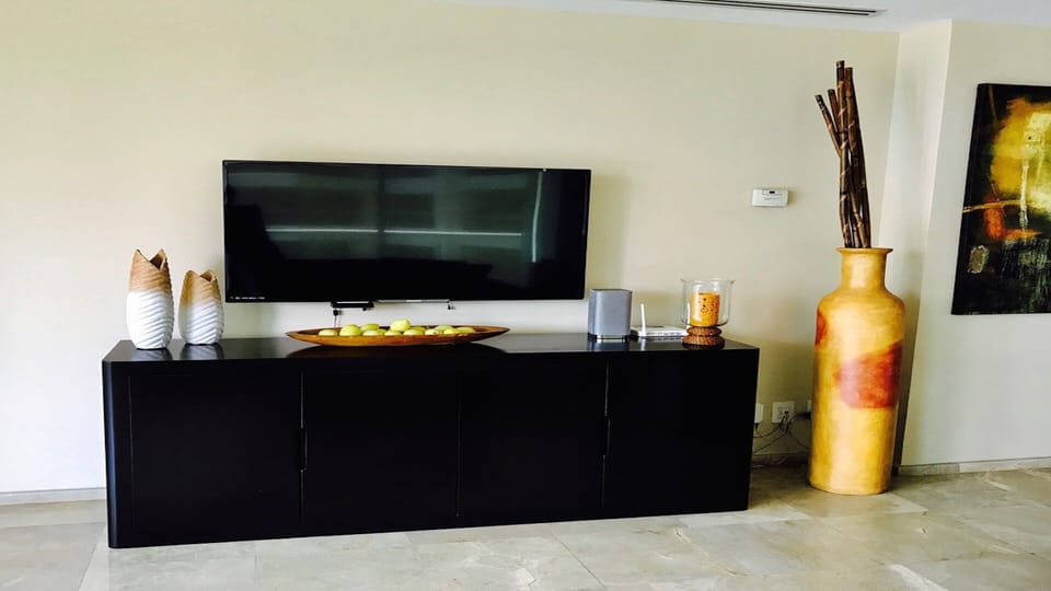 Large flat screen T.V