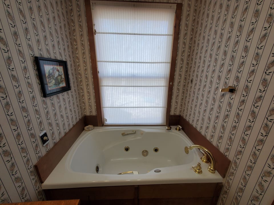 Master Bathroom has a Whirlpool Tub