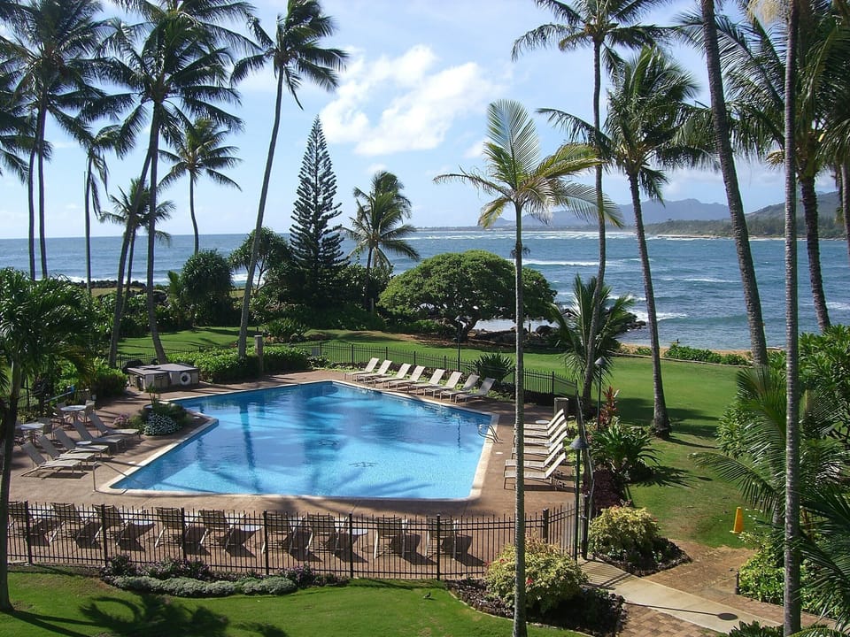 You could be here! View from your private lanai in your oceanfront unit.