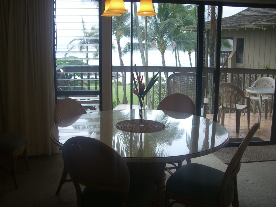 This is the view from you diningroom and livingroom.