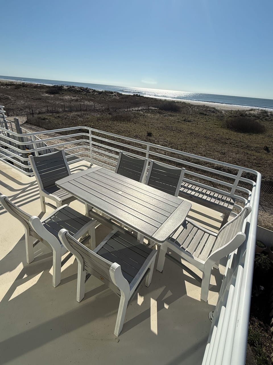 Top Floor deck with Panoramic Ocean Views