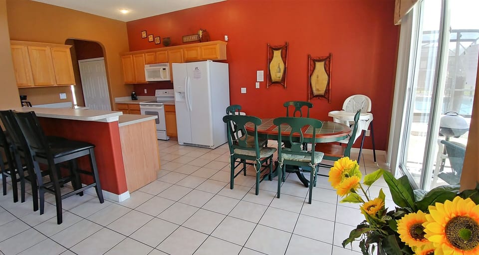 Breakfast area