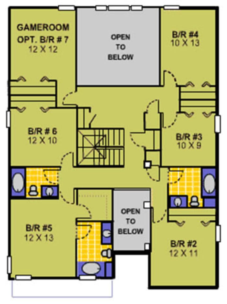 Second Floor floor plan