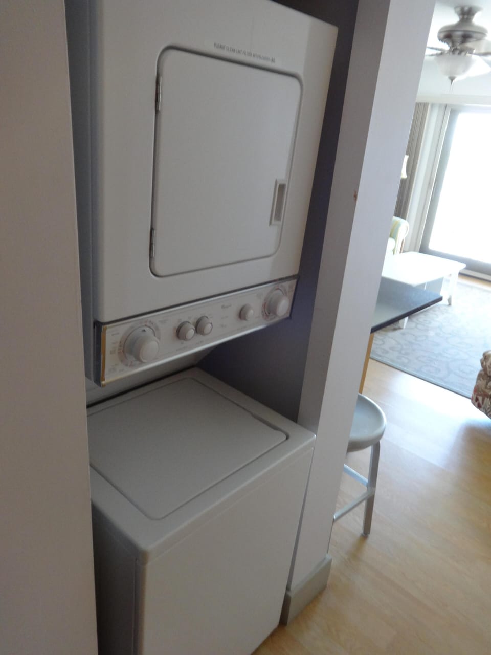 Washer / Dryer In Hallway!