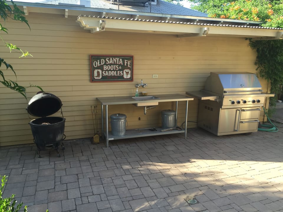Viking bbq available when you want a great steak