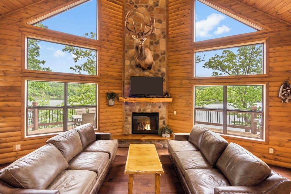Great views right from the living room windows