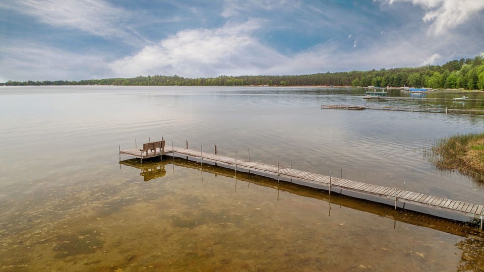 Shallow waters make for great raft floating! 