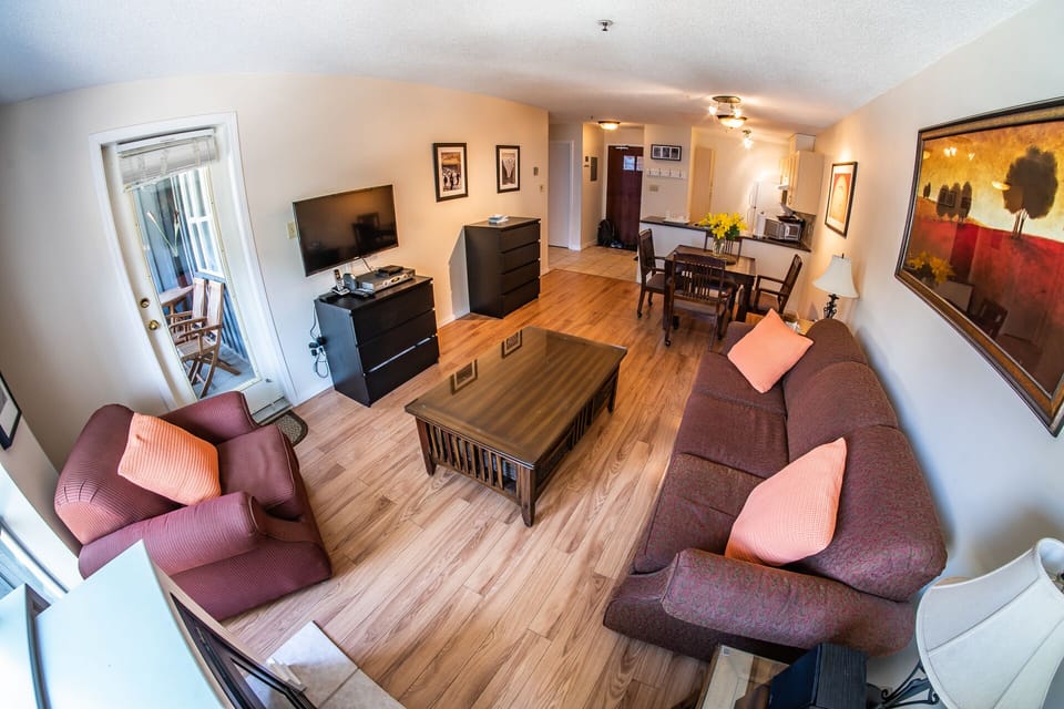 Living Area - Pull Out Queen Sofa