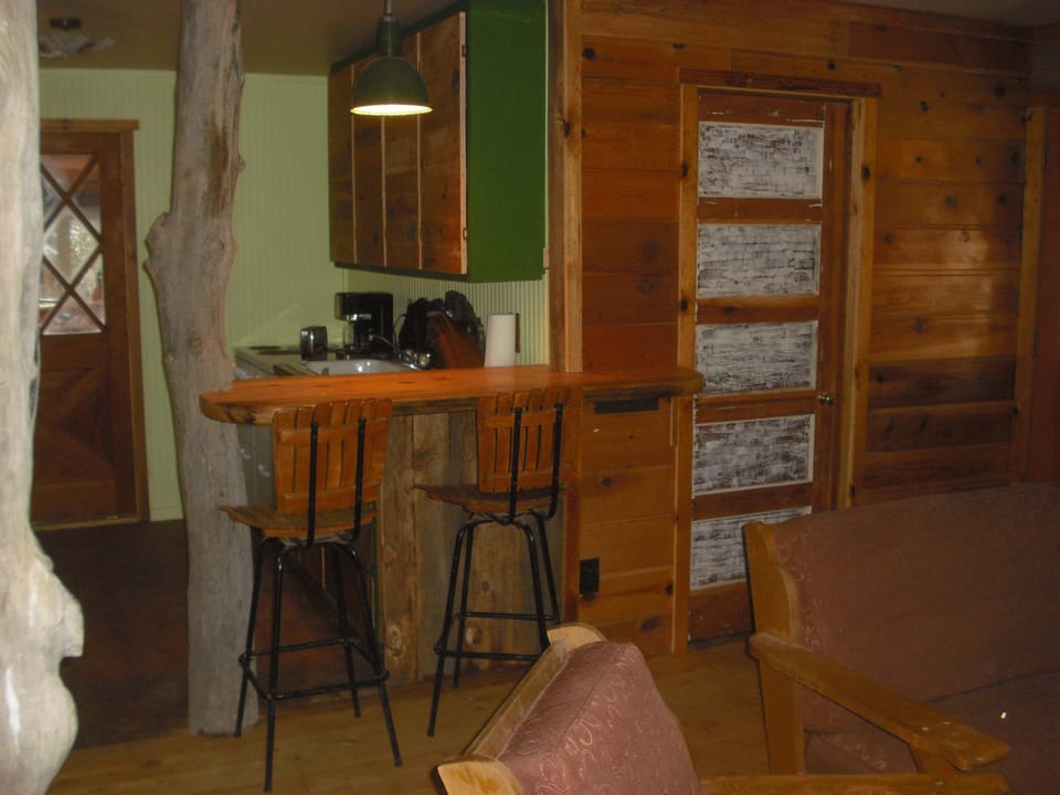 Breakfast bar.