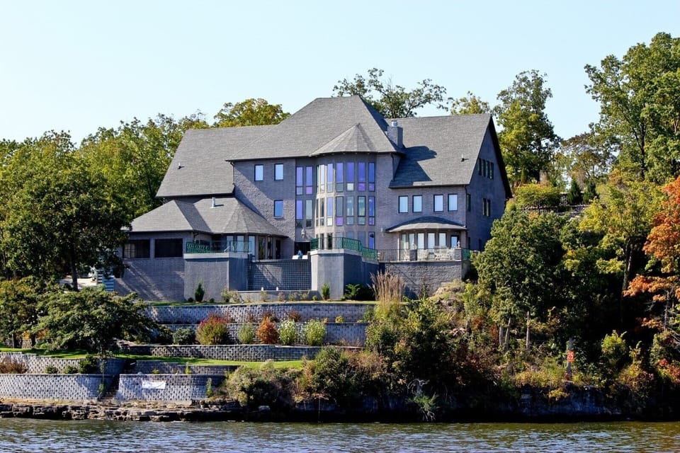 View of home from Lake