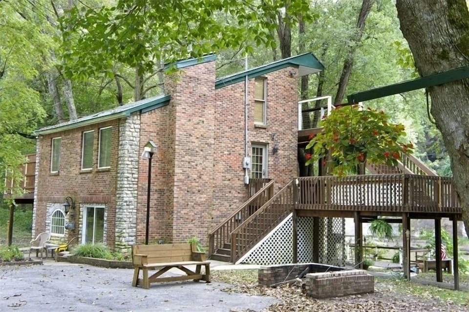 View of the outside of the Cottages