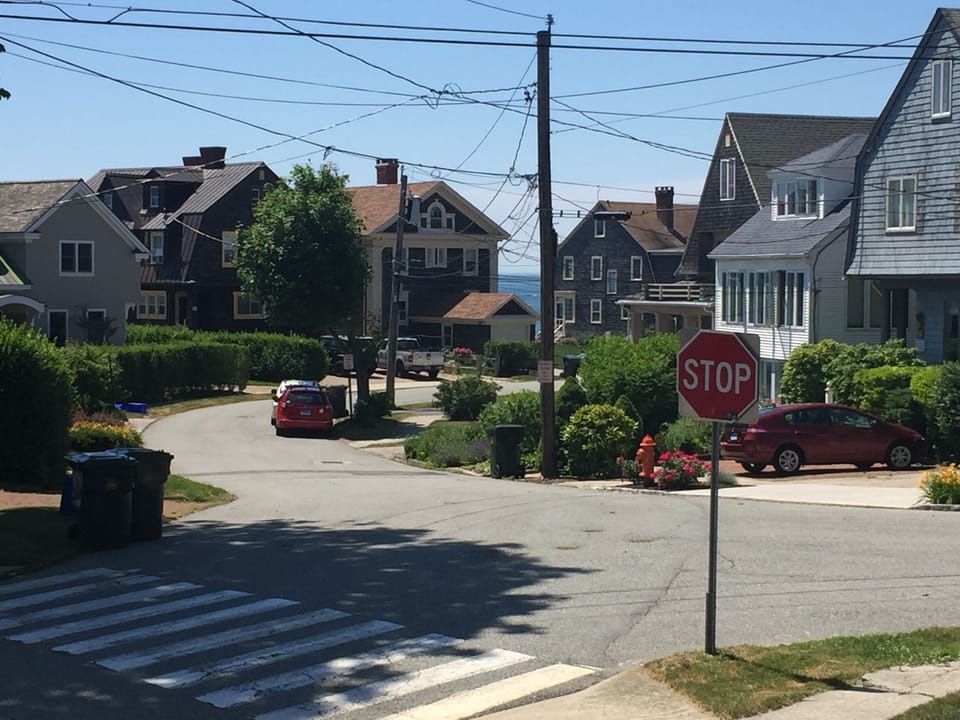 The Neptune Park neighborhood looking south east 