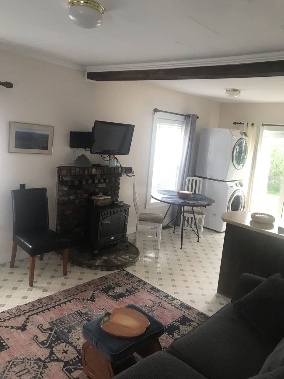 Cable TV: Electric Fireplace