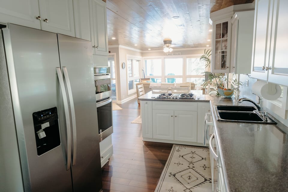 Entering the lake home!