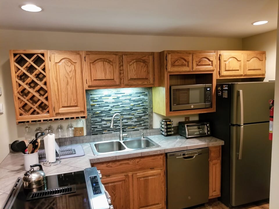 kitchen with pantry space