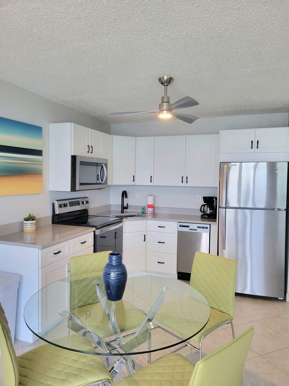 Newly renovated modern kitchen with all new appliances