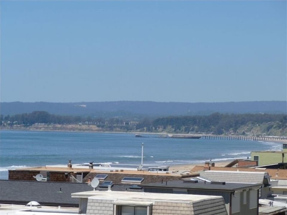 View to North (towards Capitola) and Concrete Boat