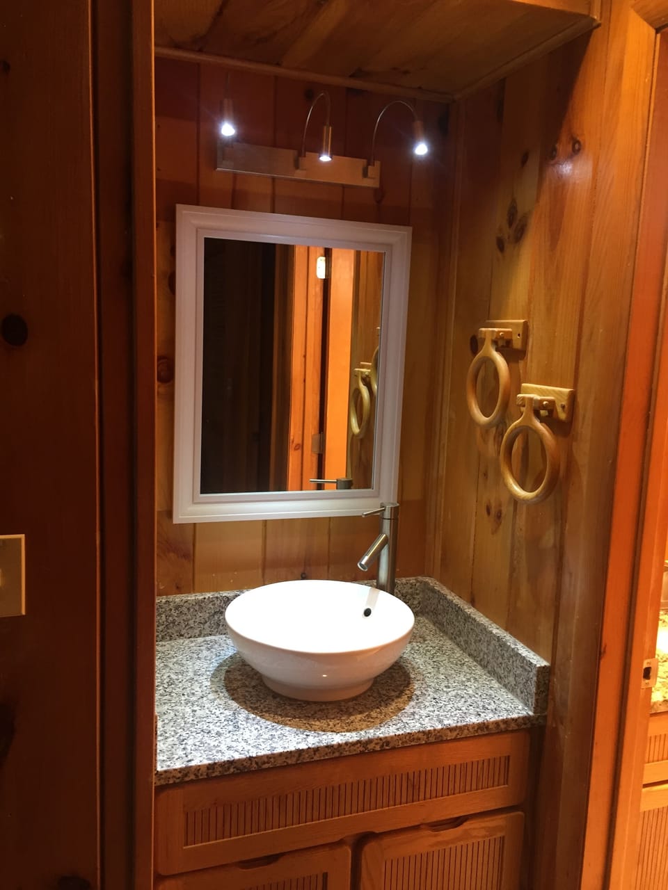 Extra sink in bedroom #3
