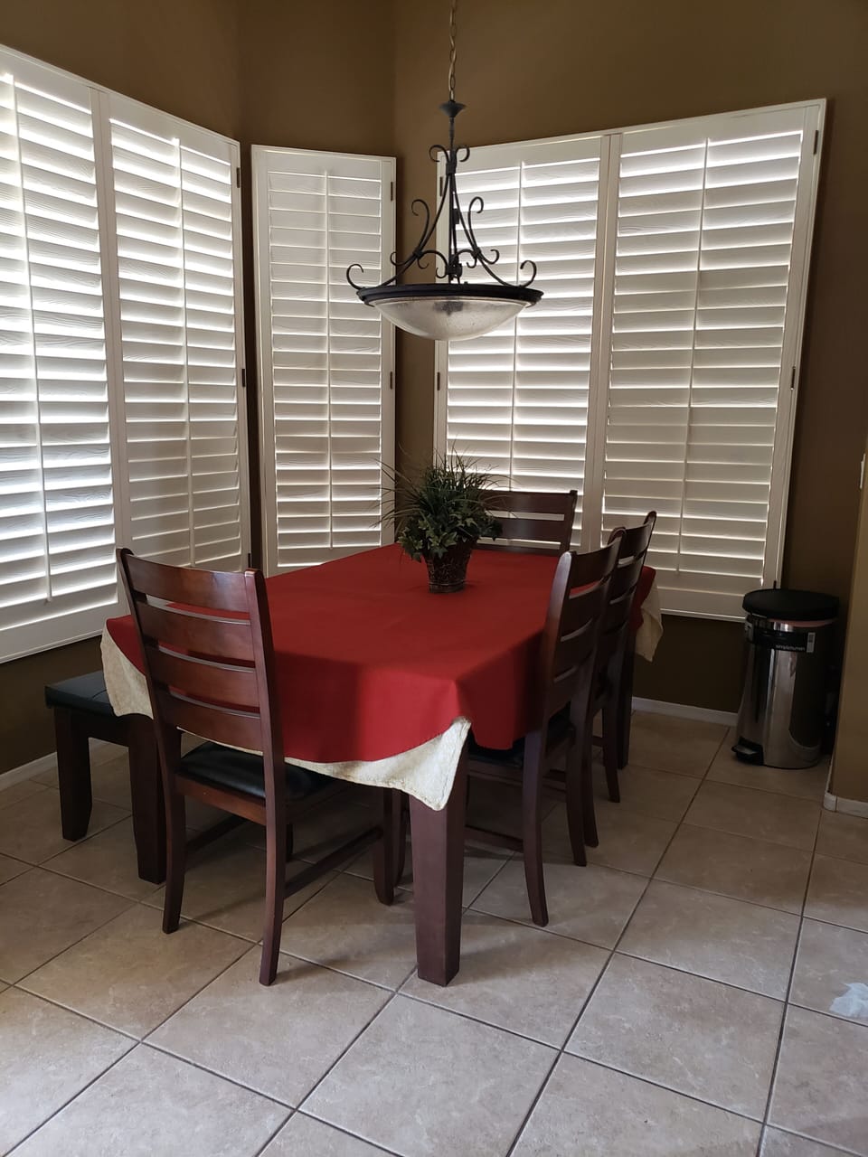 1 of 2 kitchen tables (seats 6)