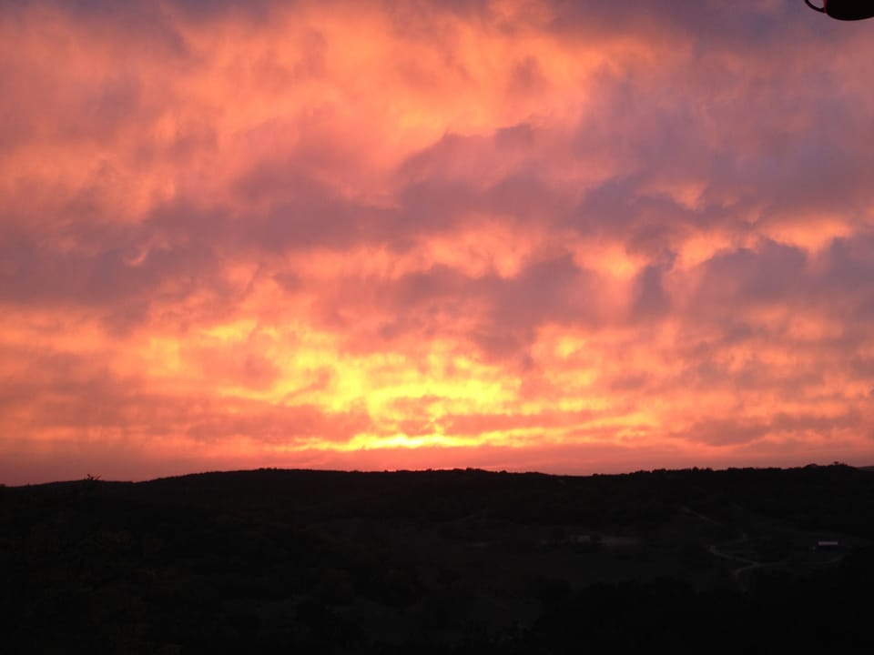 Sunset at the ranch