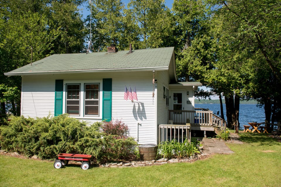 Schwandt Cottage on a lovely summer day....