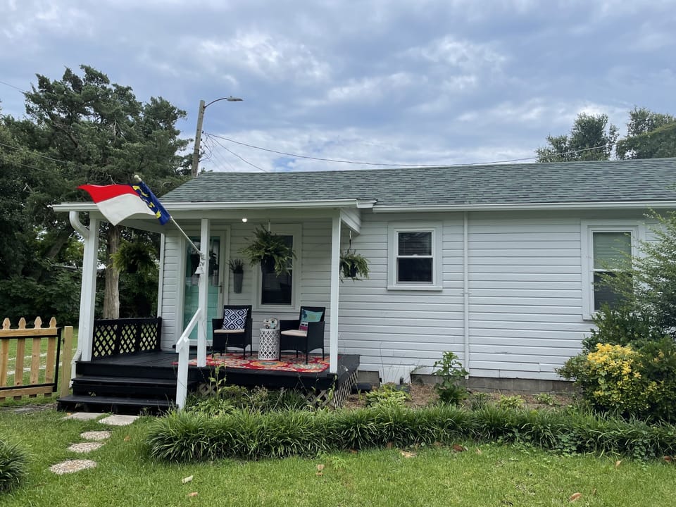 Front of the Guest Cottage 