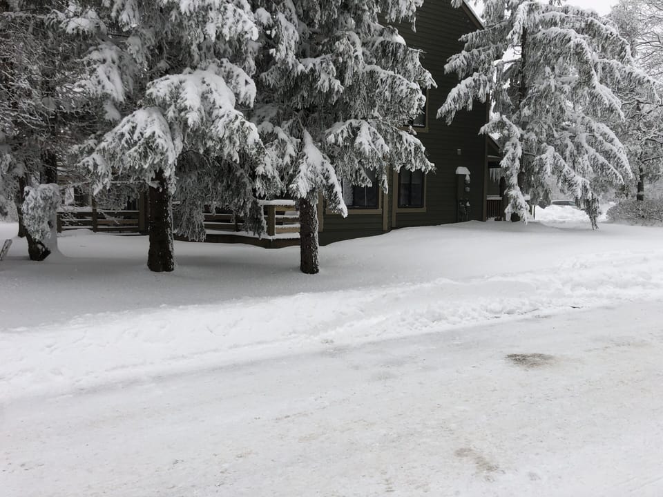 This is the view from last picture showing rest of the walk to my condo.