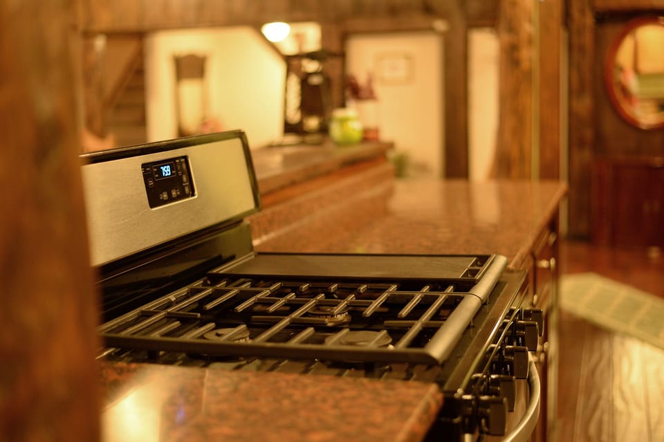 the Stove top counter