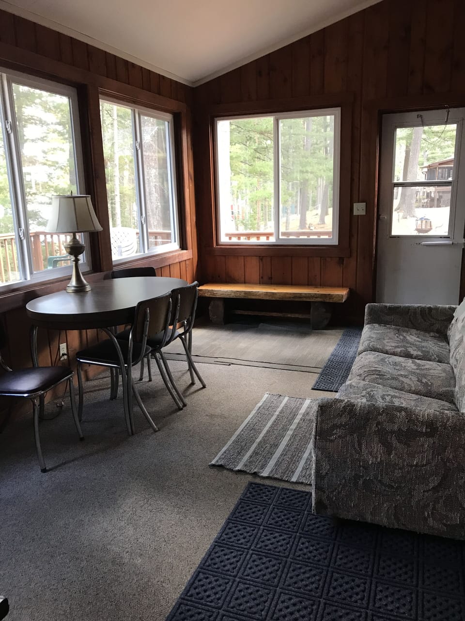 Breezeway looks lakeside