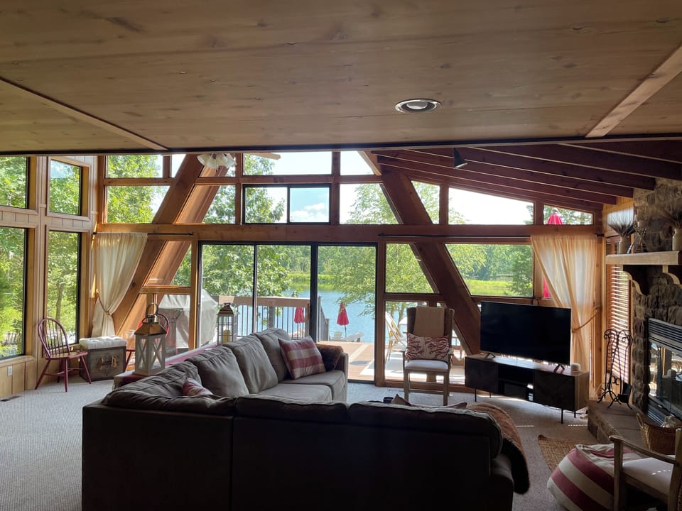 View of Lake Grendel from almost every room!