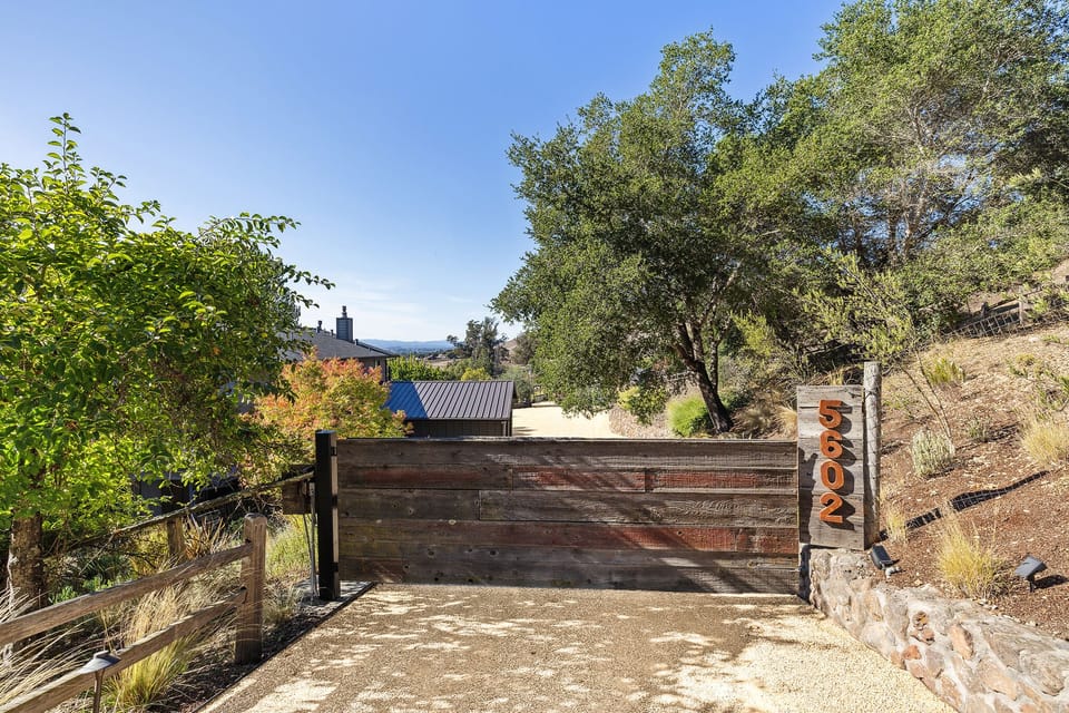 Secure gated Entrance 