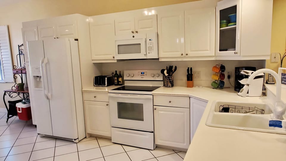 Spacious kitchen with plenty of working space